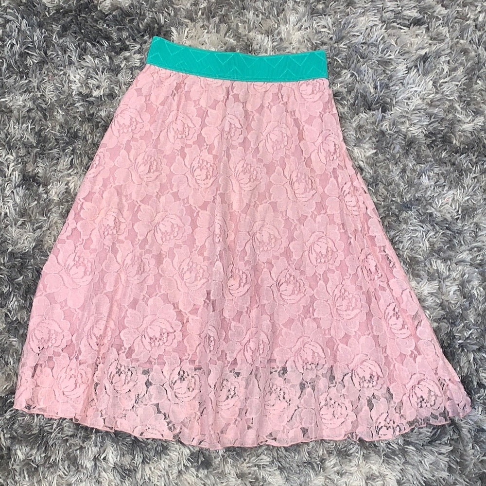 Lularoe lace skirt